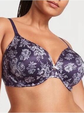 Body by Victoria Perfect Shape Full Coverage Bra in Valiant Rose Purple Sz 36C